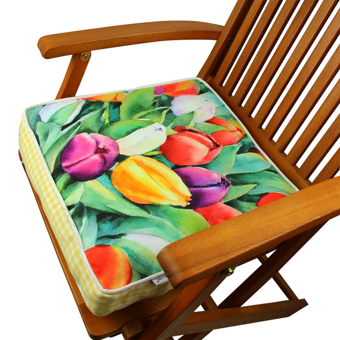 Aberto Design Cojín YM1076 Multicolor 42 x 42 cm